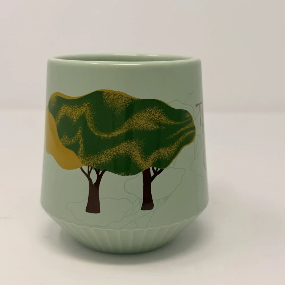 Starbucks Reserve‎ Roastery Tokyo Microblend Pleated Mug Green 355ml New w/ Box